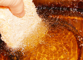 植物性100%のヘルシーな油を使用